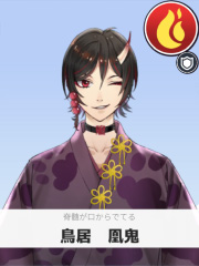 鳥居　凰鬼 | 脊髄が口からでてる 【ぶいちゅ～バトル参加者】