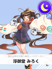 浮御堂 みろく | 悠久の時を彷徨う幽玄レトロゲーマー 【ぶいちゅ～バトル参加者】